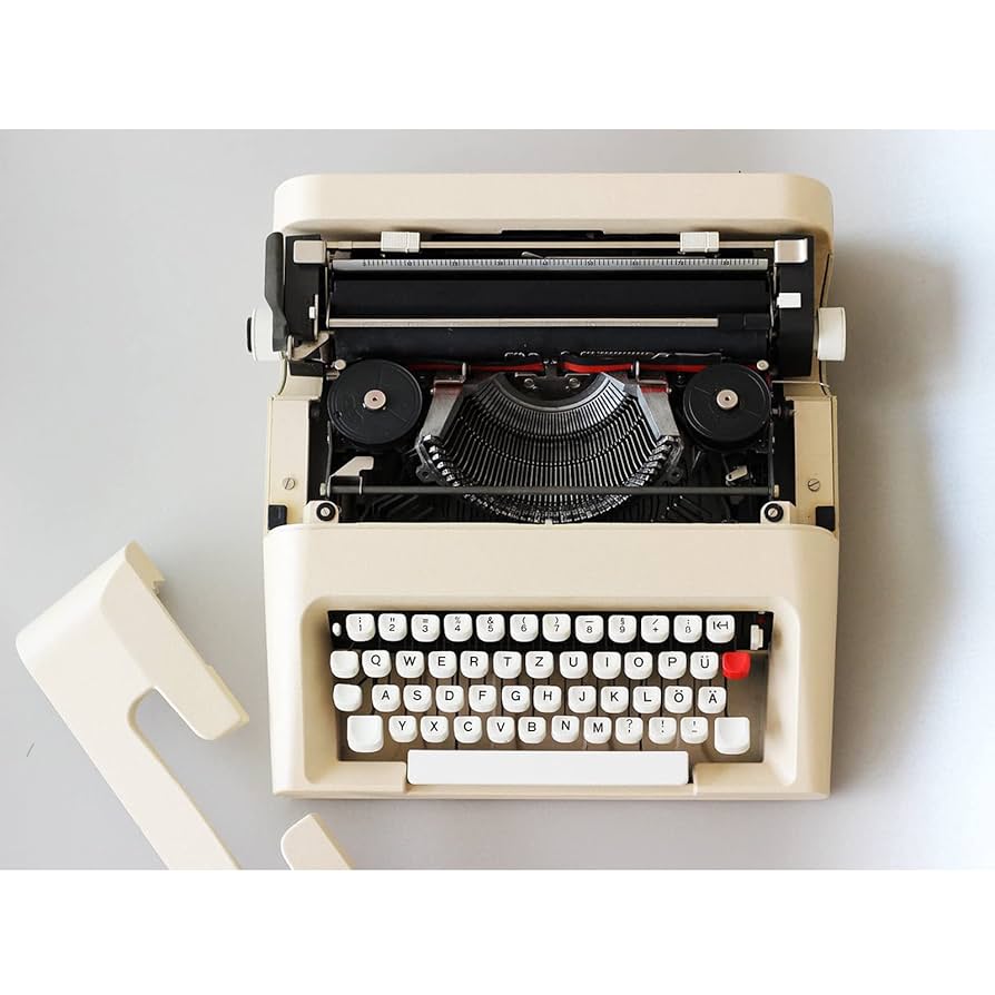【Special Archives】 80s French vintage ZXNQ Nostalgia Collection Typewriter Function Intact Best